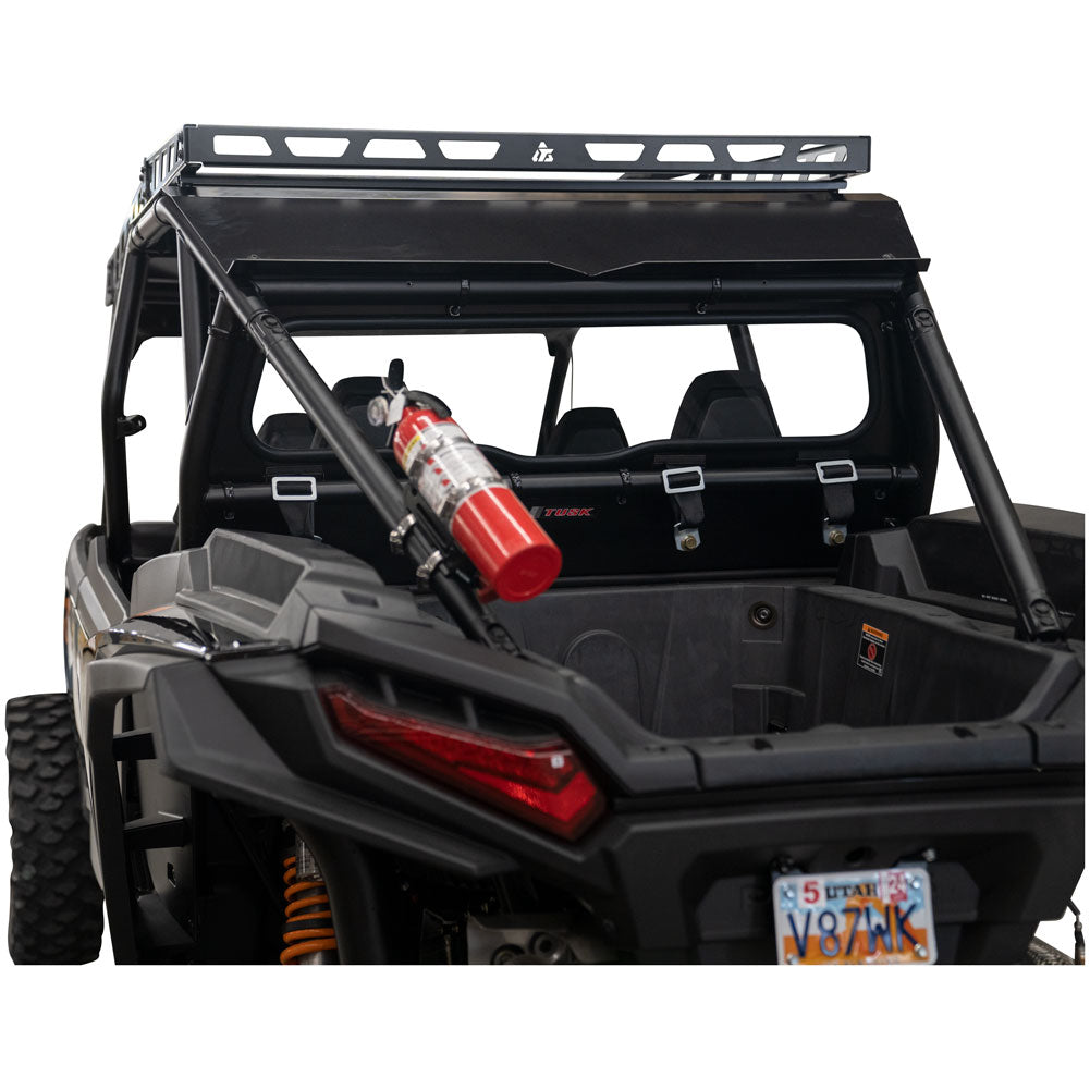 Tusk UTV Rear Glass Window Without Speaker Cut Outs Polaris RZR XP 1000 Premium 2024–2025 - Adventure Parts