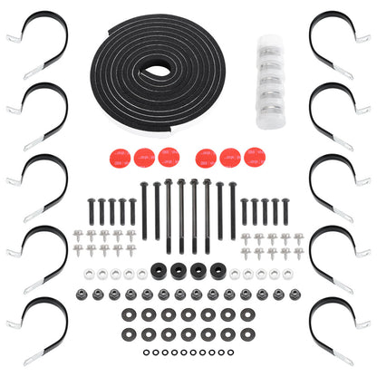Tusk Zipperless Upper Door Kit Can-Am Maverick X3 900/DS/RS/Turbo/X 2017-2025