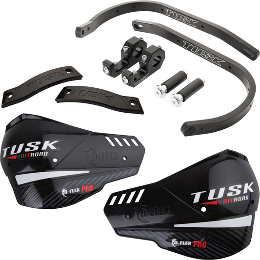 Tusk D-Flex Pro Adventure Handguards Kawasaki KLR650 1987–2026 - Adventure Parts