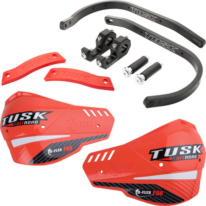 Tusk D-Flex Pro Adventure Handguards Kawasaki KLR650 1987–2026 - Adventure Parts