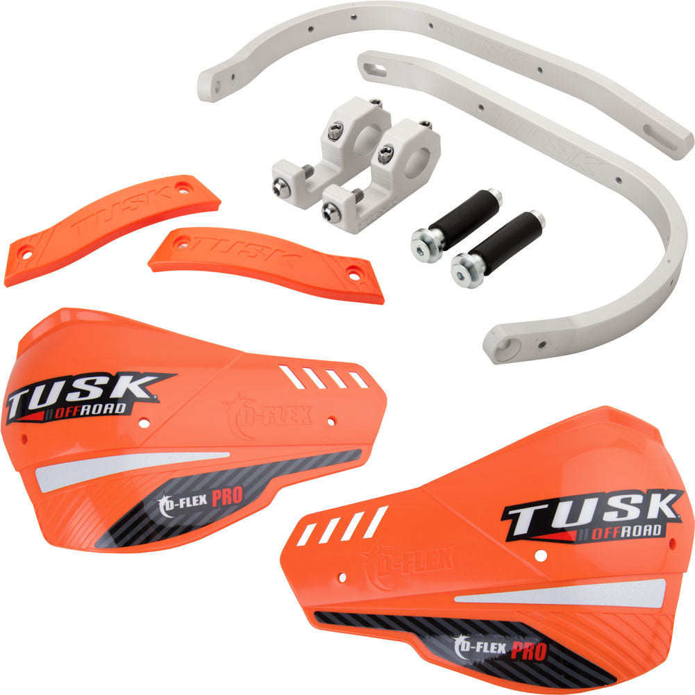Tusk D-Flex Pro Adventure Handguards Kawasaki KLR650 1987–2026 - Adventure Parts