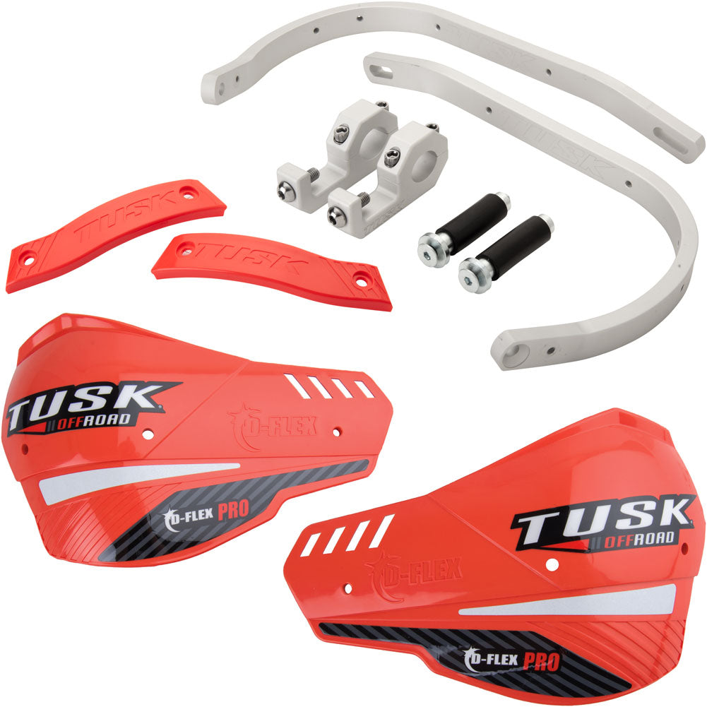 Tusk D-Flex Pro Adventure Handguards Kawasaki KLR650 1987–2026