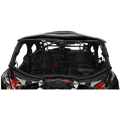 Tusk UTV Full View Glass Windshield with Windshield Wiper Can-Am Maverick X3 900 HO 64 Inch 2017-2024 - Adventure Parts