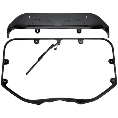 Tusk UTV Full View Glass Windshield with Windshield Wiper Can-Am Maverick X3 900 HO 64 Inch 2017-2024 - Adventure Parts