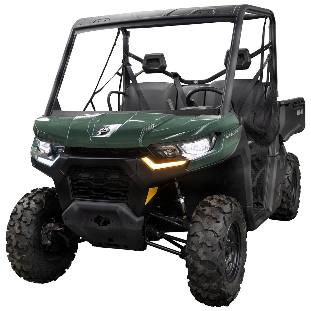 Tusk LED Front Accent Lights with Turn Signals Can-Am Defender HD10 DPS 2020–2024