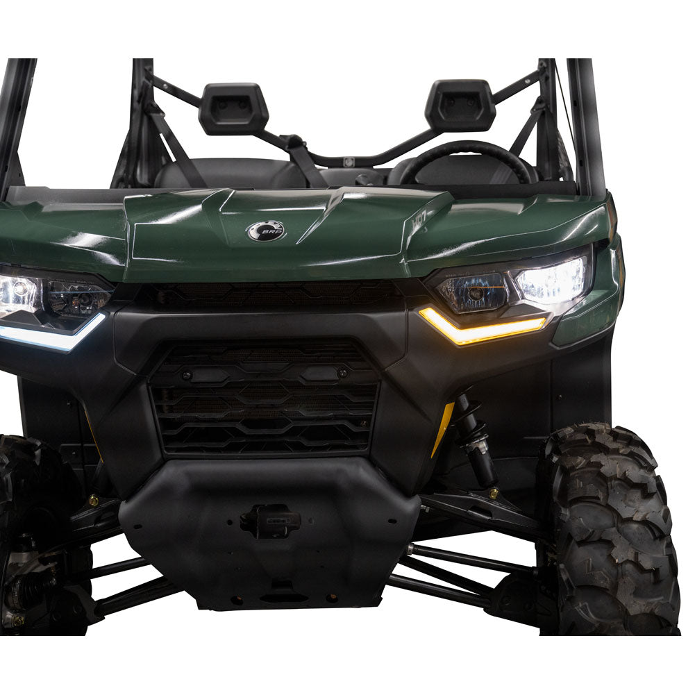 Tusk LED Front Accent Lights with Turn Signals Can-Am Defender HD10 DPS 2020–2024