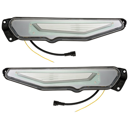 Tusk LED Front Accent Lights with Turn Signals Yamaha Wolverine RMAX2 1000 2021-2025