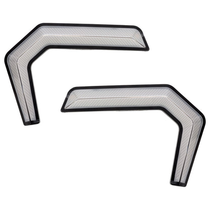 Tusk LED Front Accent Lights with Turn Signals Polaris GENERAL 1000 Deluxe EPS 2016-2025 - Adventure Parts