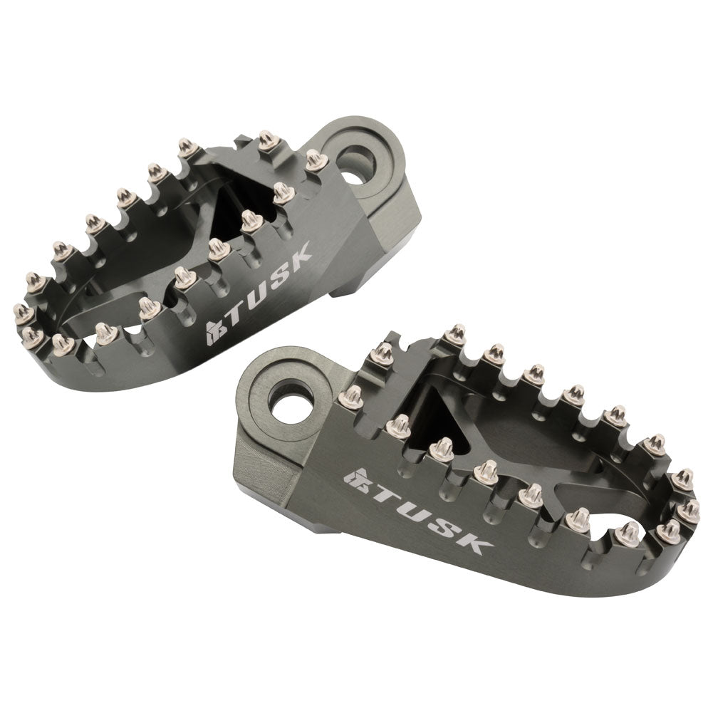Tusk Billet Race Foot Pegs Suzuki RM125 1991–2002 - Adventure Parts