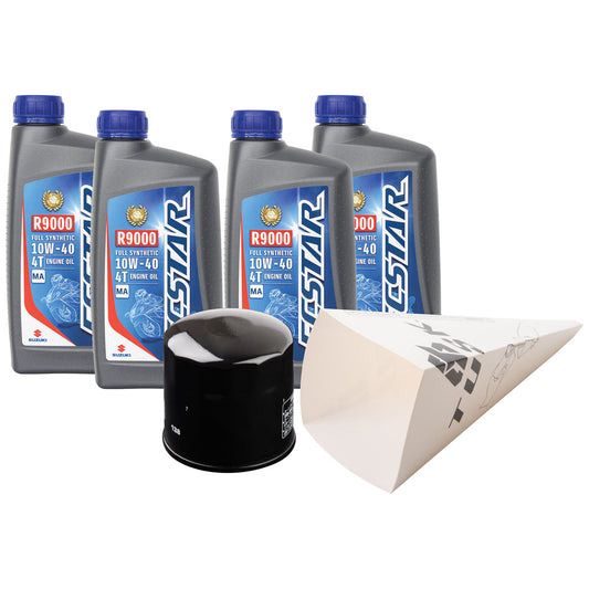 Tusk 4-Stroke Oil Change Kit Suzuki V-Strom 800 2023–2026 - Adventure Parts
