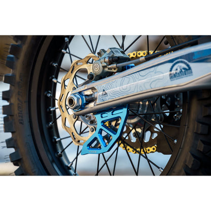 Tusk Rear Brake Caliper Support w/ Brake Disc Guard Husqvarna FC 250 2022-2026 - Adventure Parts