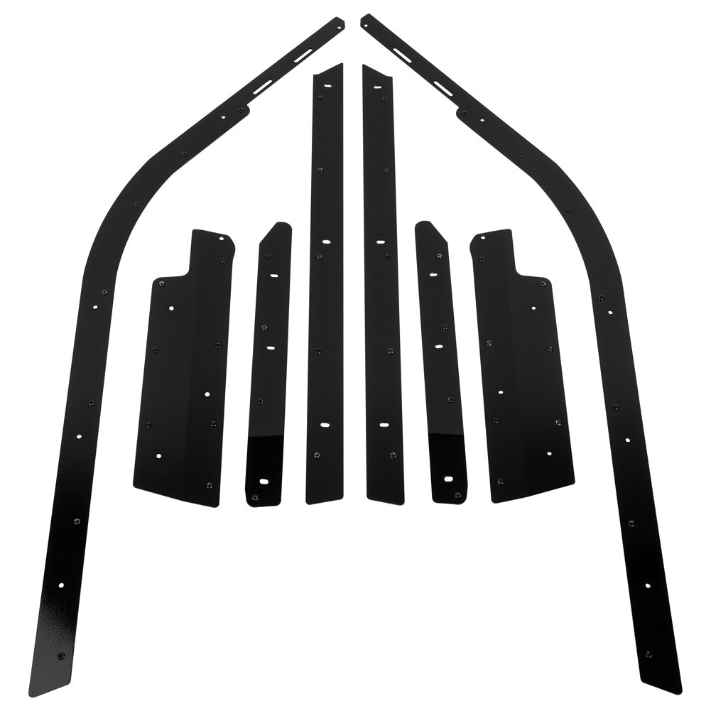 トップス kqho Tusk Zipperless Upper Door Kit Kawasaki Teryx KRX4 1000 2023