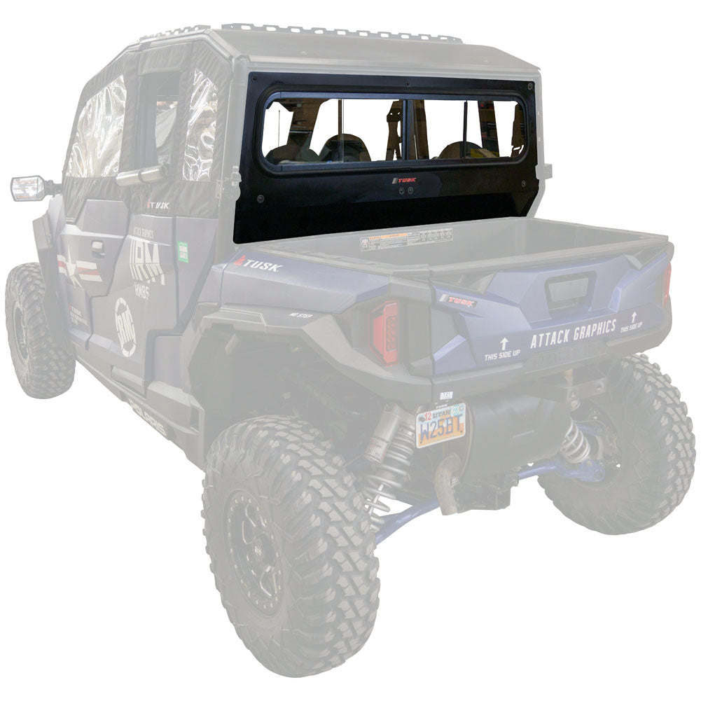 Tusk Sliding Rear Glass Window Polaris General 2016-2026