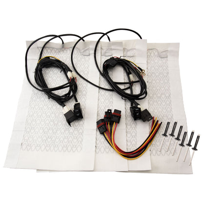 Tusk UTV Seat Heater Kit Polaris RZR Pro R 4 Sport 2020-2025