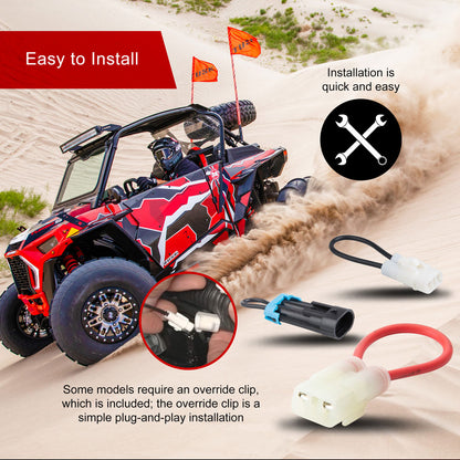 Tusk 4 Point 3 inch H-Style Safety Harness Can-Am Defender HD10 Max DPS 2017–2025