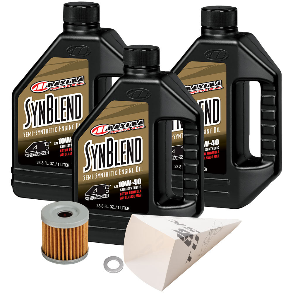 Tusk 4-Stroke Oil Change Kit Suzuki Z400 QUADSPORT 2003–2009 - Adventure Parts