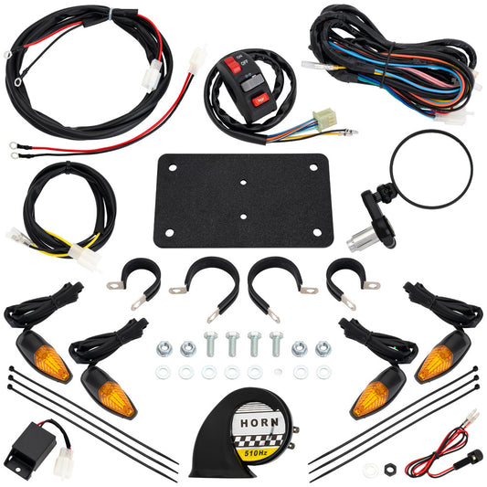 Tusk ATV Horn & Signal Kit with Flush Mount Signals Kawasaki KFX 400 2003–2014