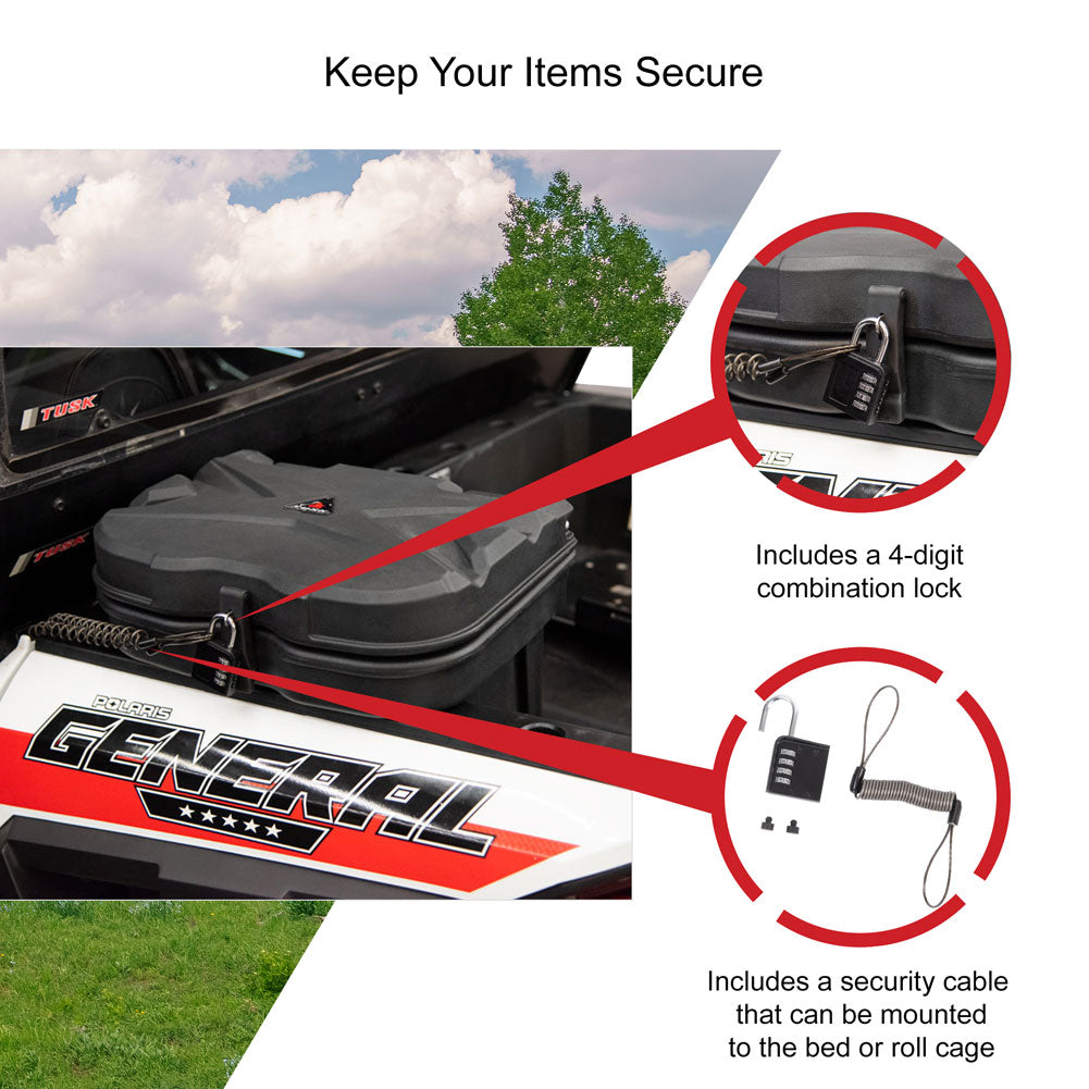 Tusk Bed Box 24L Polaris GENERAL 1000 Deluxe EPS 2016-2026