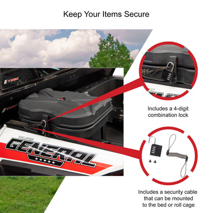 Tusk Bed Box 24L Polaris GENERAL 1000 Deluxe EPS 2016-2026
