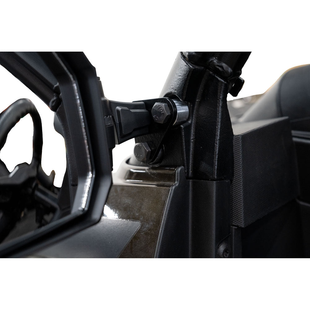 Tusk Pivot Folding UTV Mirror Kit w/A-pillar Mounts Polaris Ranger 2018-2025 - Adventure Parts