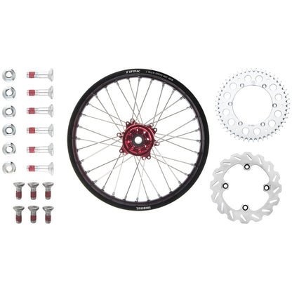 Tusk Impact Complete Rear Wheel Package KTM 250 XC-W (Fuel Injected) 2024–2025 - Adventure Parts