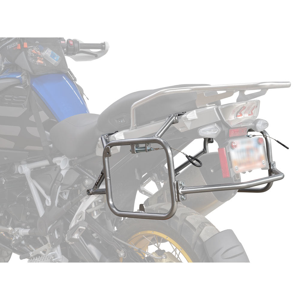Tusk Aluminum Panniers with Pannier Racks V2 Large BMW R1200GS 2013–2016