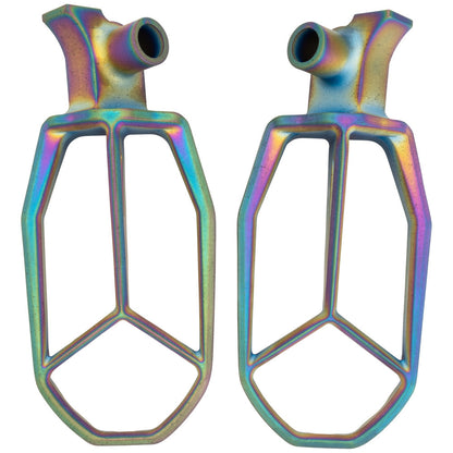Tusk Blitz Titanium Moto Foot Pegs Yamaha YZ250F 2023–2026 - Adventure Parts