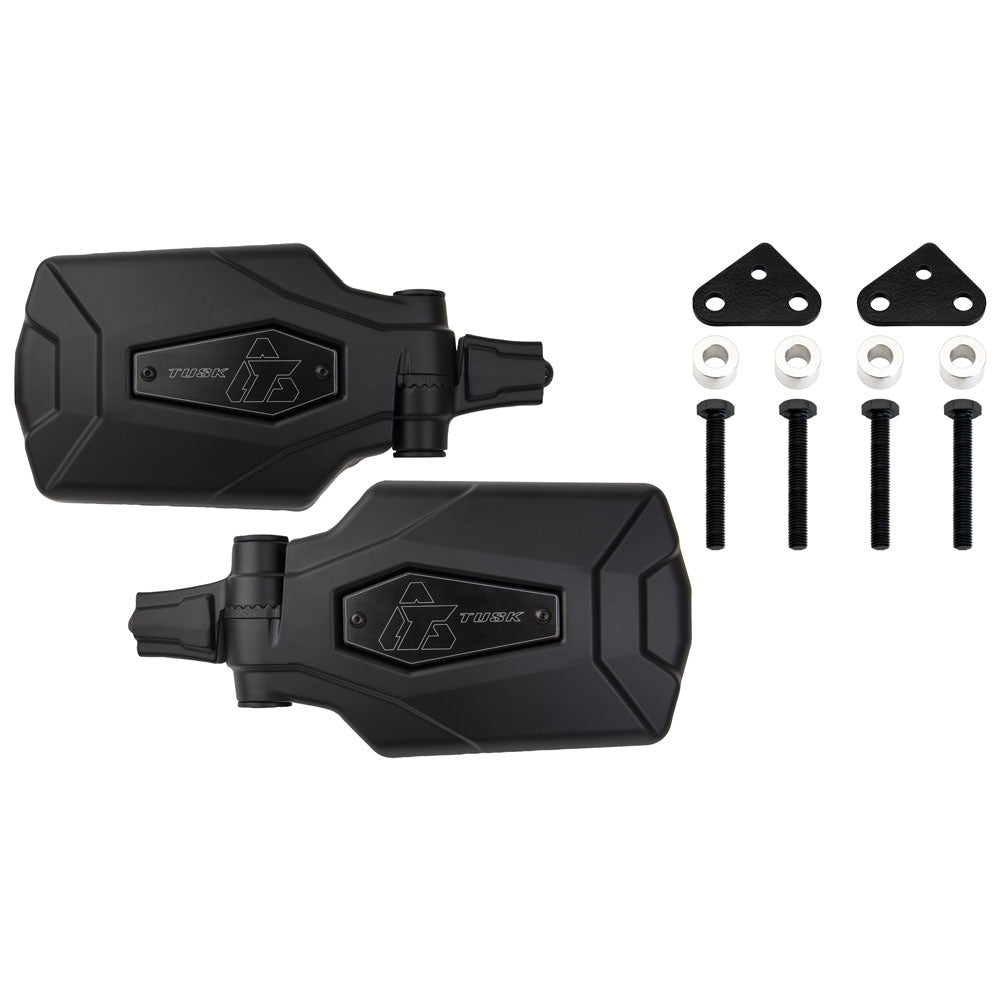 Tusk Pivot Folding UTV Mirror Kit w/A-pillar Mounts Polaris Ranger 2018-2025 - Adventure Parts