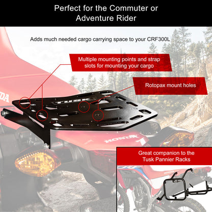 Tusk Top Rack Honda CRF300L 2021–2024
