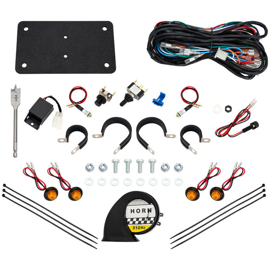 Tusk UTV Horn & Signal Kit - Without Mirrors Kymco UXV 450i 2008-2015