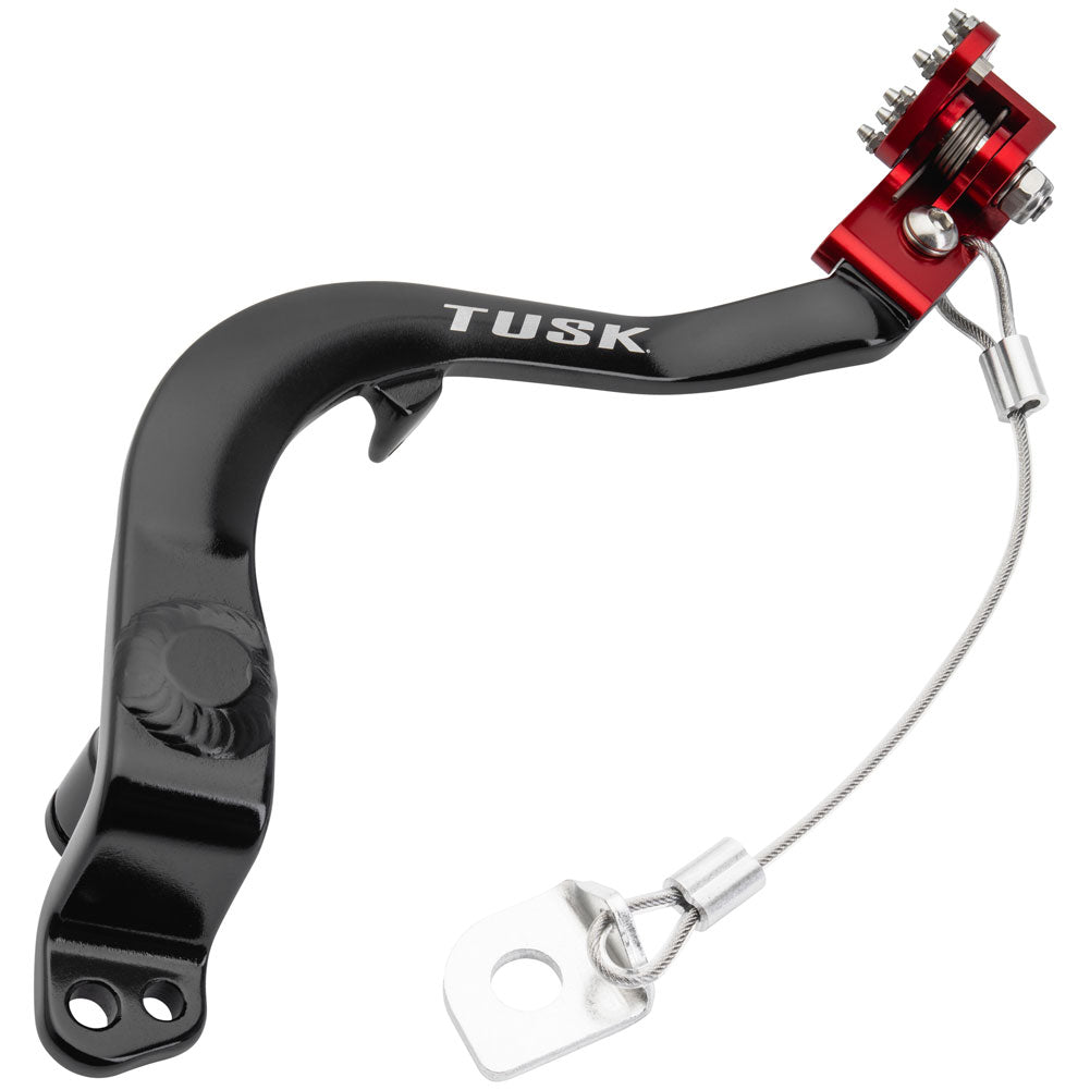 Tusk Aluminum Brake Pedal Honda CRF300L 2021–2025 - Adventure Parts