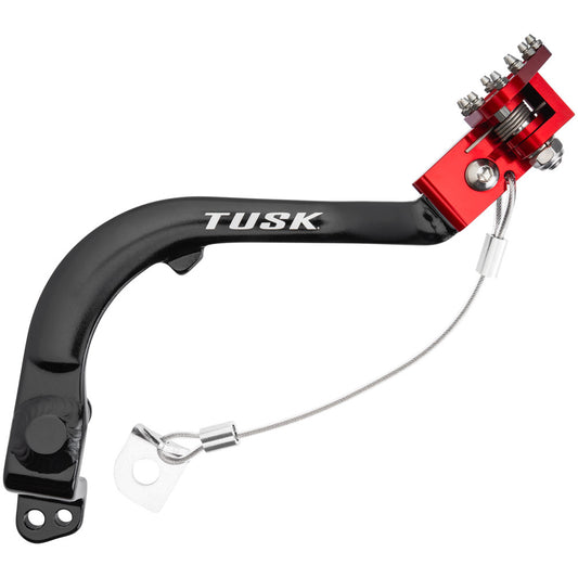 Tusk Aluminum Brake Pedal Honda CRF300L 2021–2025 - Adventure Parts