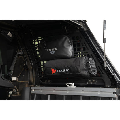 Tusk Aluminum MOLLE Panel Rear Exterior Window Polaris XPEDITION ADV 5 Premium 2024-2026 - Adventure Parts