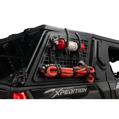 Tusk Aluminum MOLLE Panel Rear Exterior Window Polaris XPEDITION ADV 5 Premium 2024-2026 - Adventure Parts