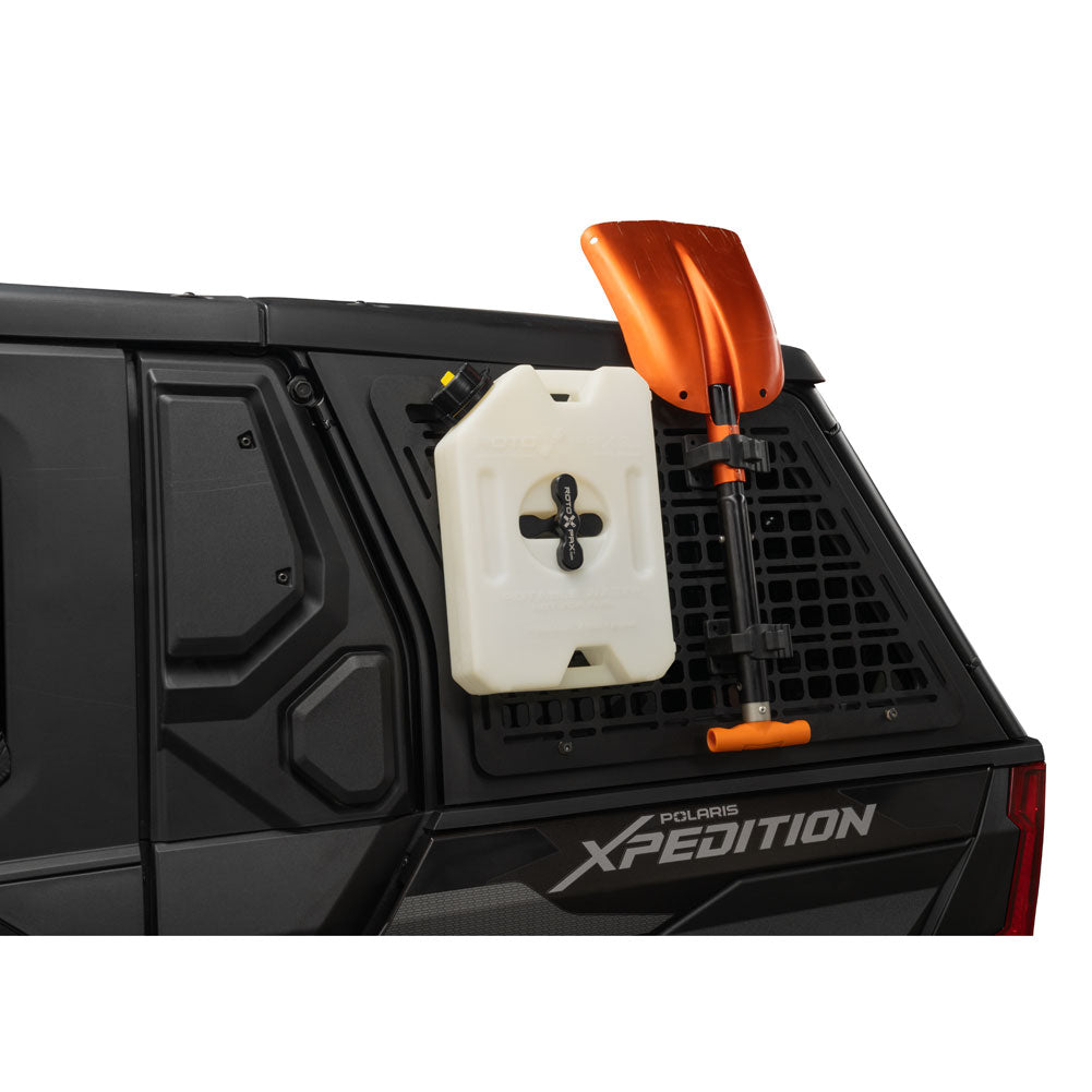 Tusk Aluminum MOLLE Panel Rear Exterior Window Polaris XPEDITION ADV 5 Premium 2024-2026 - Adventure Parts