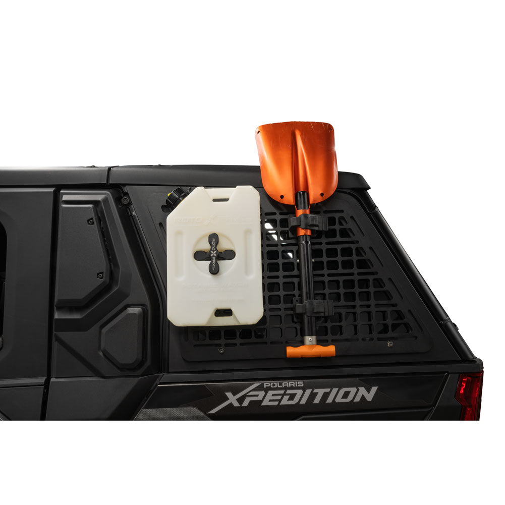 Tusk Aluminum MOLLE Panel Rear Exterior Window Polaris XPEDITION ADV 5 Premium 2024-2026 - Adventure Parts