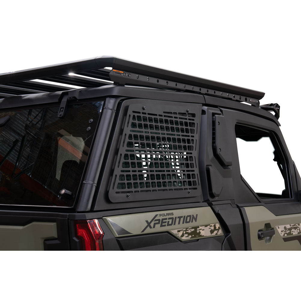 Tusk Aluminum MOLLE Panel Rear Exterior Window Polaris XPEDITION ADV 5 Premium 2024-2026 - Adventure Parts