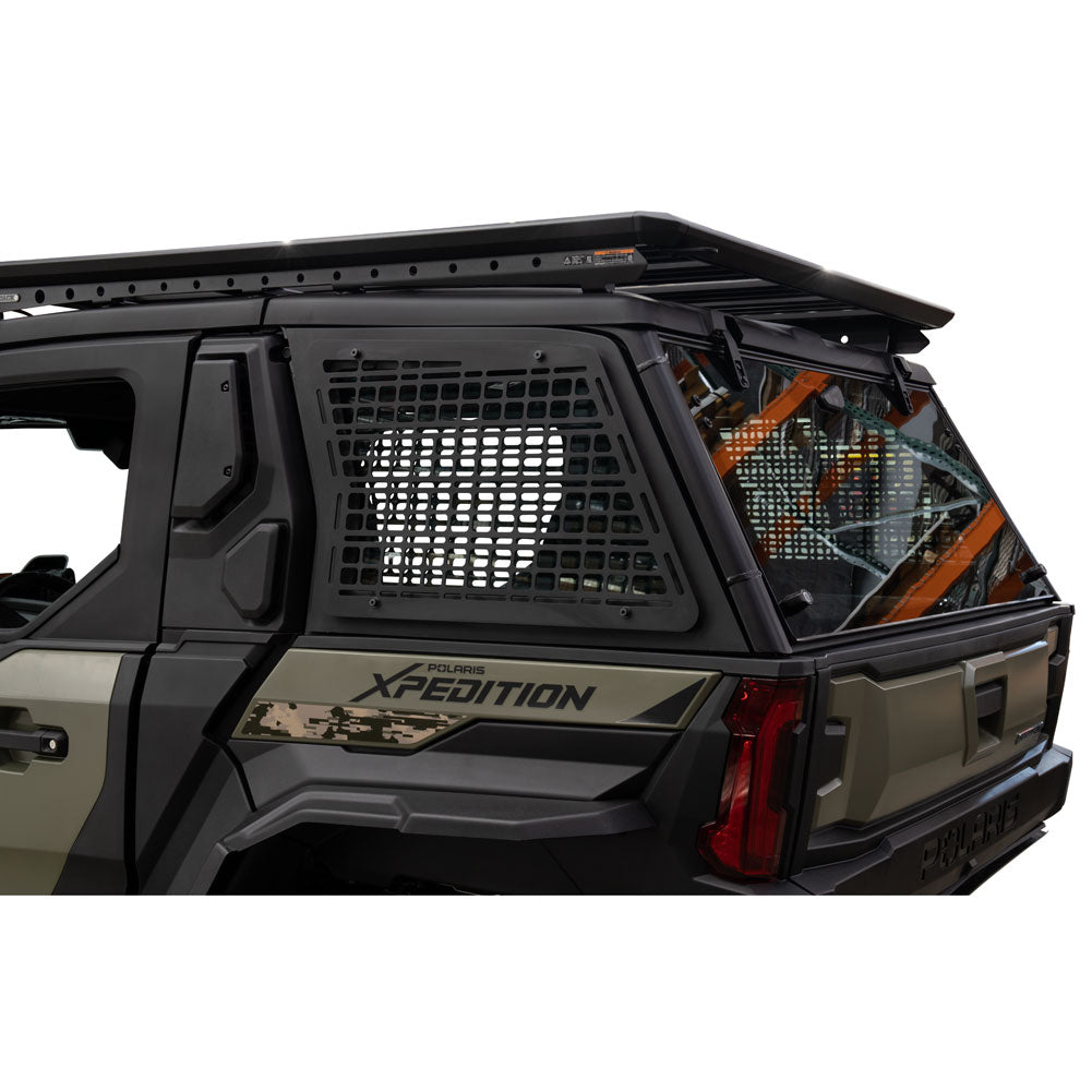 Tusk Aluminum MOLLE Panel Rear Exterior Window Polaris XPEDITION ADV 5 Premium 2024-2026 - Adventure Parts