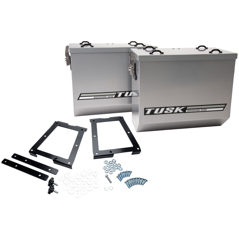 Tusk Aluminum V2 Motorcycle Panniers | Adventure Parts