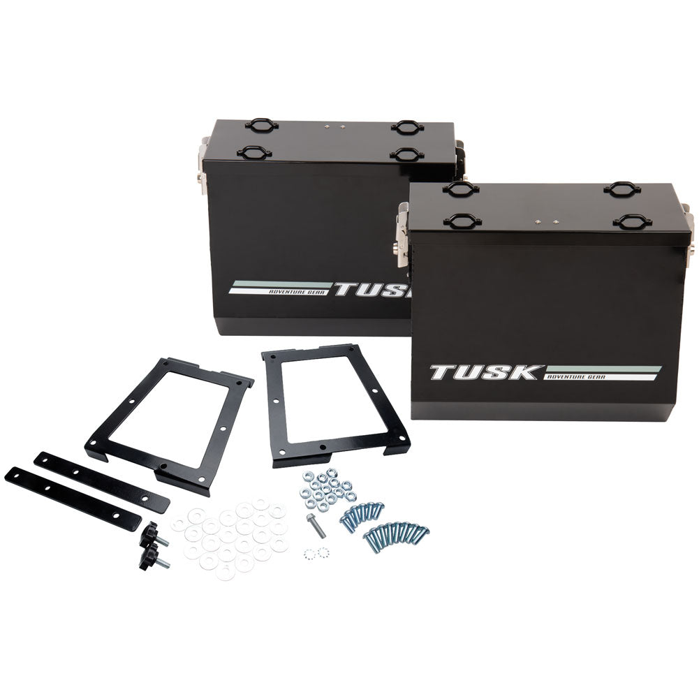 Tusk Aluminum V2 Motorcycle Panniers | Adventure Parts