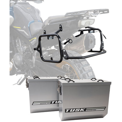 Tusk Aluminum Panniers with Pannier Racks V2 Large BMW R1200GS 2013–2024