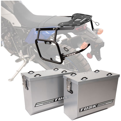Tusk Aluminum Panniers with Pannier Racks V2 Large BMW R1200GS 2013–2024
