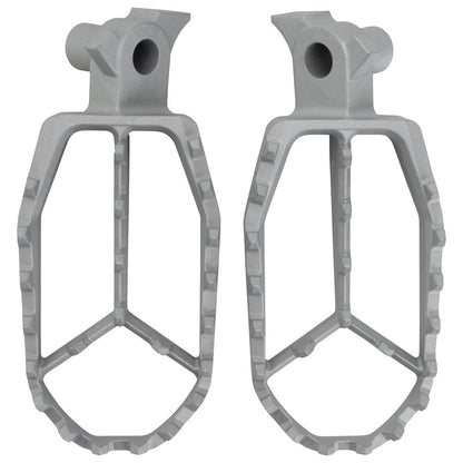 Tusk Blitz Titanium Moto Foot Pegs Yamaha YZ125 1999–2026 - Adventure Parts