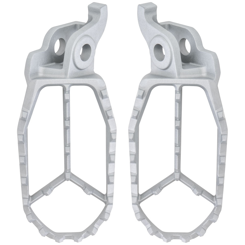 Tusk Blitz Titanium Moto Foot Pegs Jet Fuel Kawasaki KX250 2006–2026 - Adventure Parts