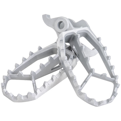 Tusk Blitz Titanium Moto Foot Pegs Jet Fuel Kawasaki KX250 2006–2026 - Adventure Parts