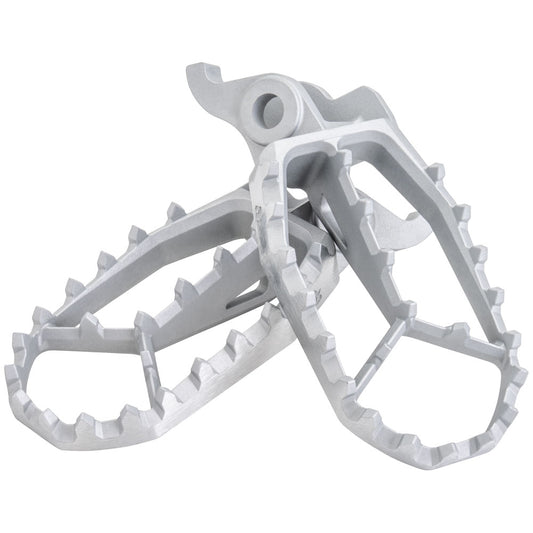 Tusk Blitz Titanium Moto Foot Pegs Jet Fuel Kawasaki KX250 2006–2026 - Adventure Parts