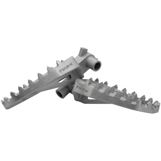 Tusk Blitz Titanium Moto Foot Pegs Yamaha YZ125 1999–2026 - Adventure Parts