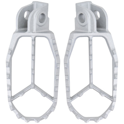 Tusk Blitz Titanium Moto Foot Pegs Jet Fuel KTM 105 SX 1998-2023 - Adventure Parts