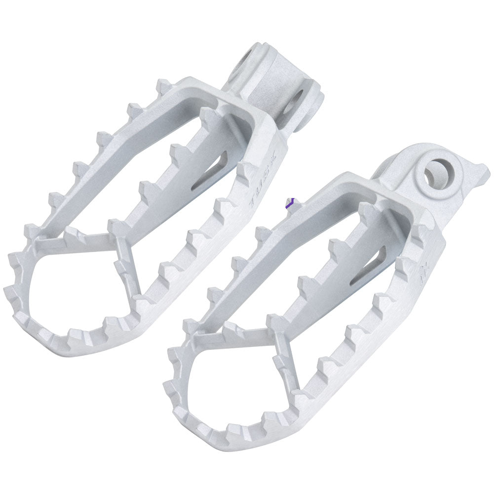 Tusk Blitz Titanium Moto Foot Pegs Jet Fuel KTM 105 SX 1998-2023 - Adventure Parts