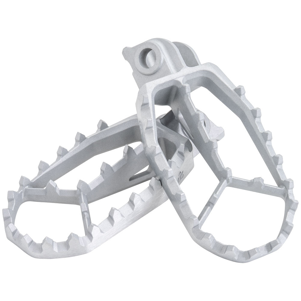 Tusk Blitz Titanium Moto Foot Pegs Jet Fuel KTM 105 SX 1998-2023 - Adventure Parts